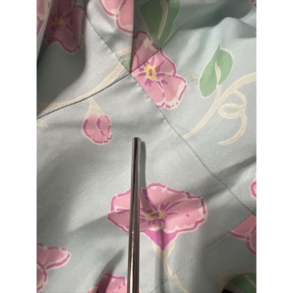 Lilly Pulitzer Staci Morning Glories Silk Midi Dress Size‎ 8 - Picture 12 of 12